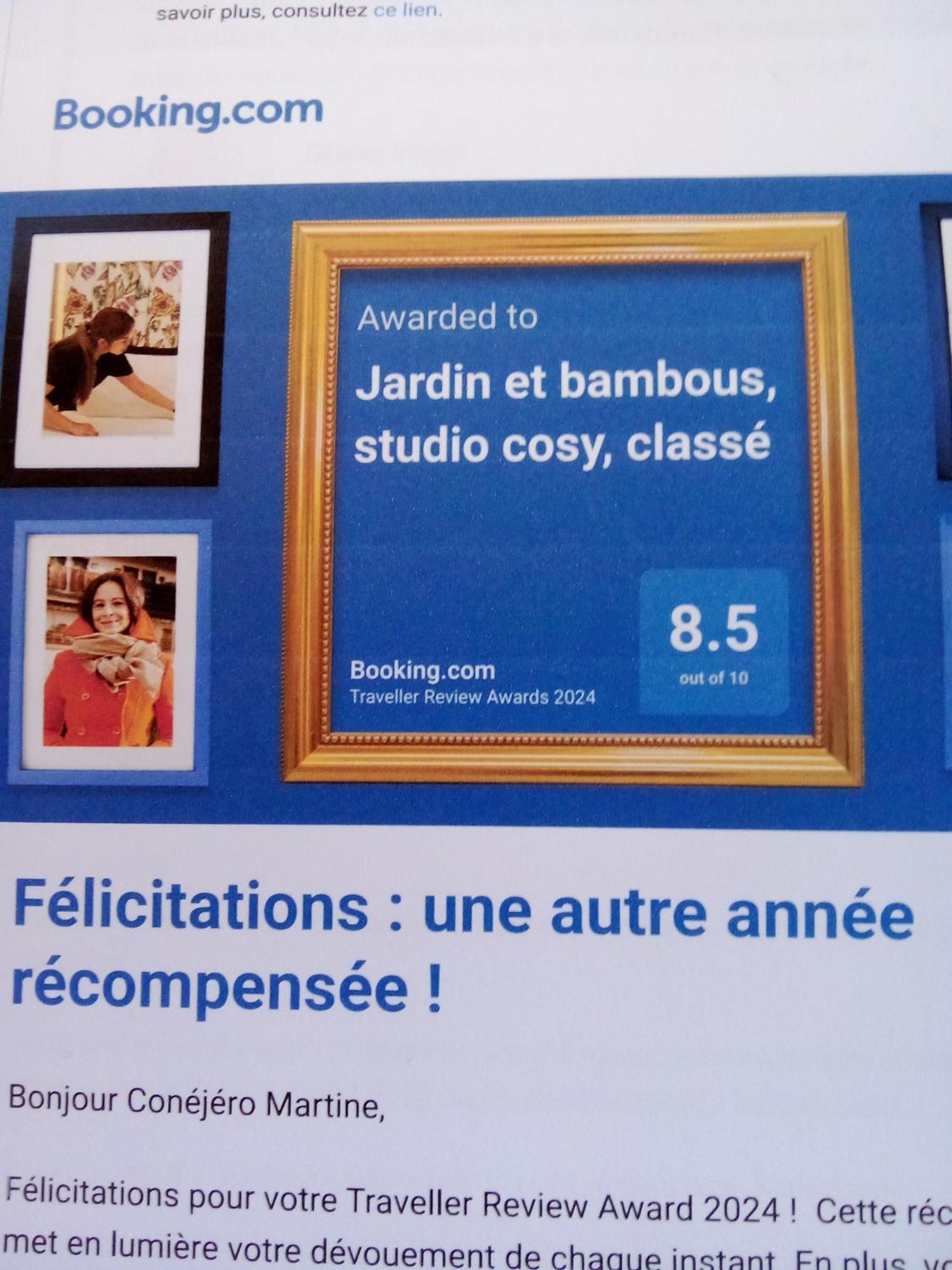 Jardin Et Bambous, Studio Cosy, Classe 2 Etoiles Marseillan  Exteriör bild