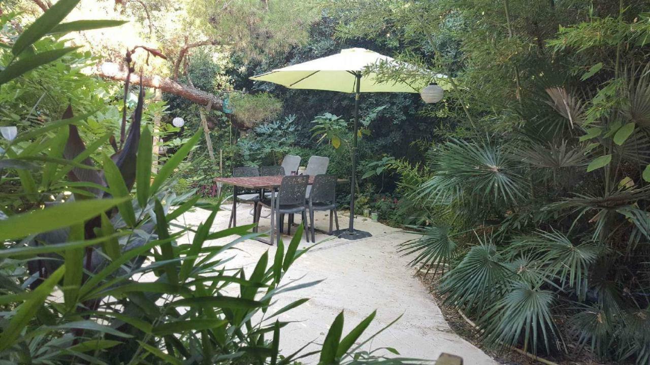 Jardin Et Bambous, Studio Cosy, Classe 2 Etoiles Marseillan  Exteriör bild